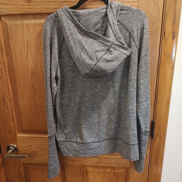 Athleta Jacket Women’s Size Med Activewear Stretch Full Zip Hoodie Pockets *Read - Picture 4 of 13